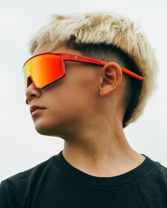 Fire Red Polarized Sunglasses