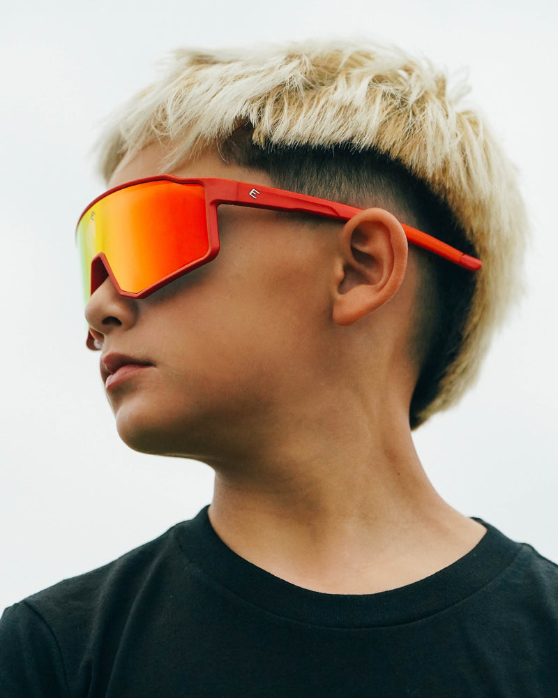 Fire Red Polarized Sunglasses