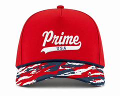 Branded Bills Signature Prime Camo Hat - Red