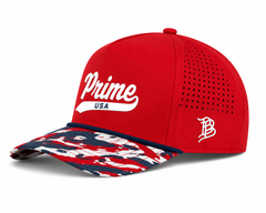 Branded Bills Signature Prime Camo Hat - Red