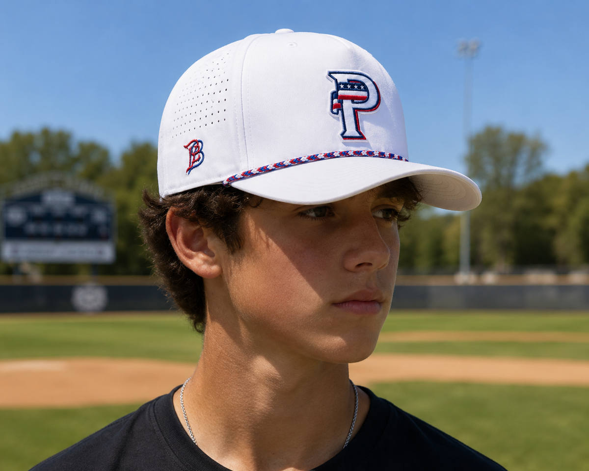 Branded Bills Prime P Hat - White