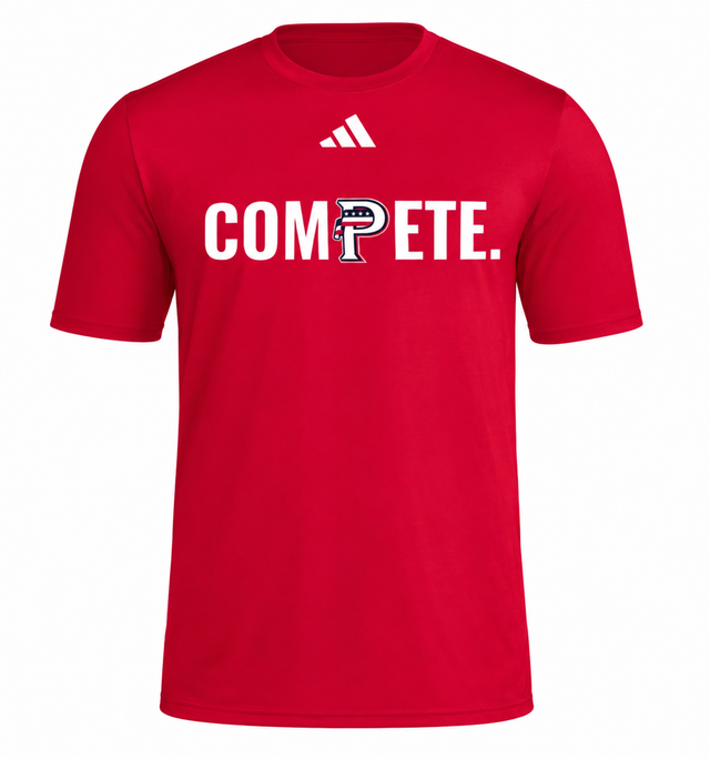 USA Prime adidas 'Compete' T-Shirt - Red