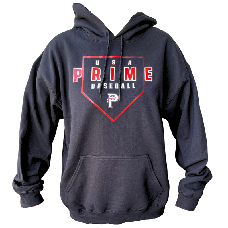 Premier Home Plate Hoodie - Black