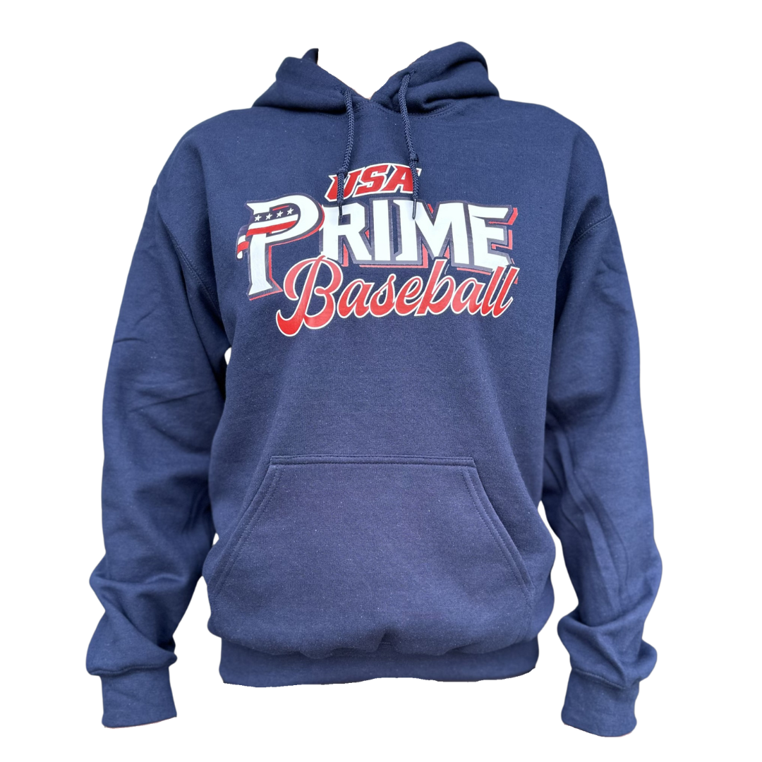 Premier Script Hoodie - Navy