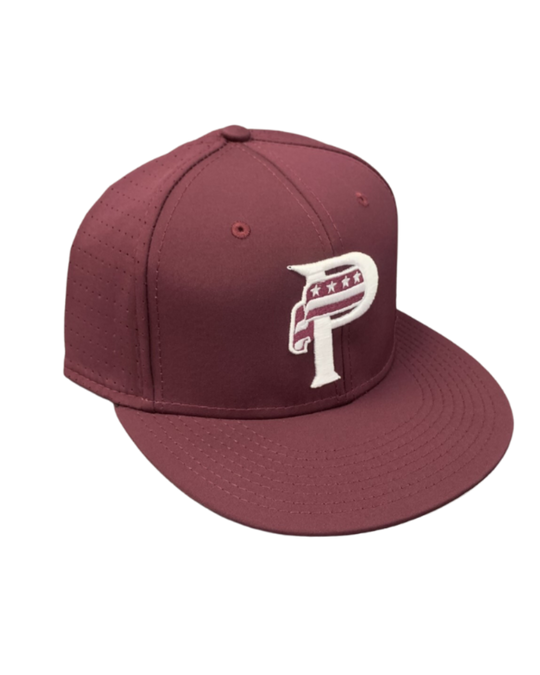 Vintage Maroon Game Hat