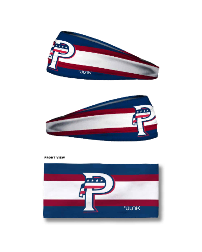 USA Prime JUNK Headband - Red, White & Blue