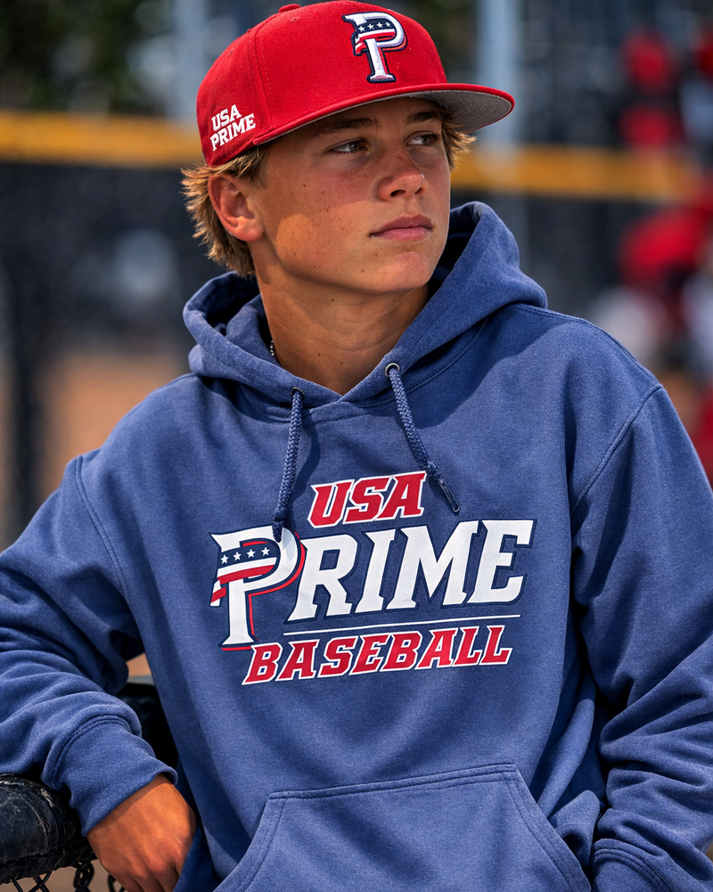 Premier Block Hoodie - Navy