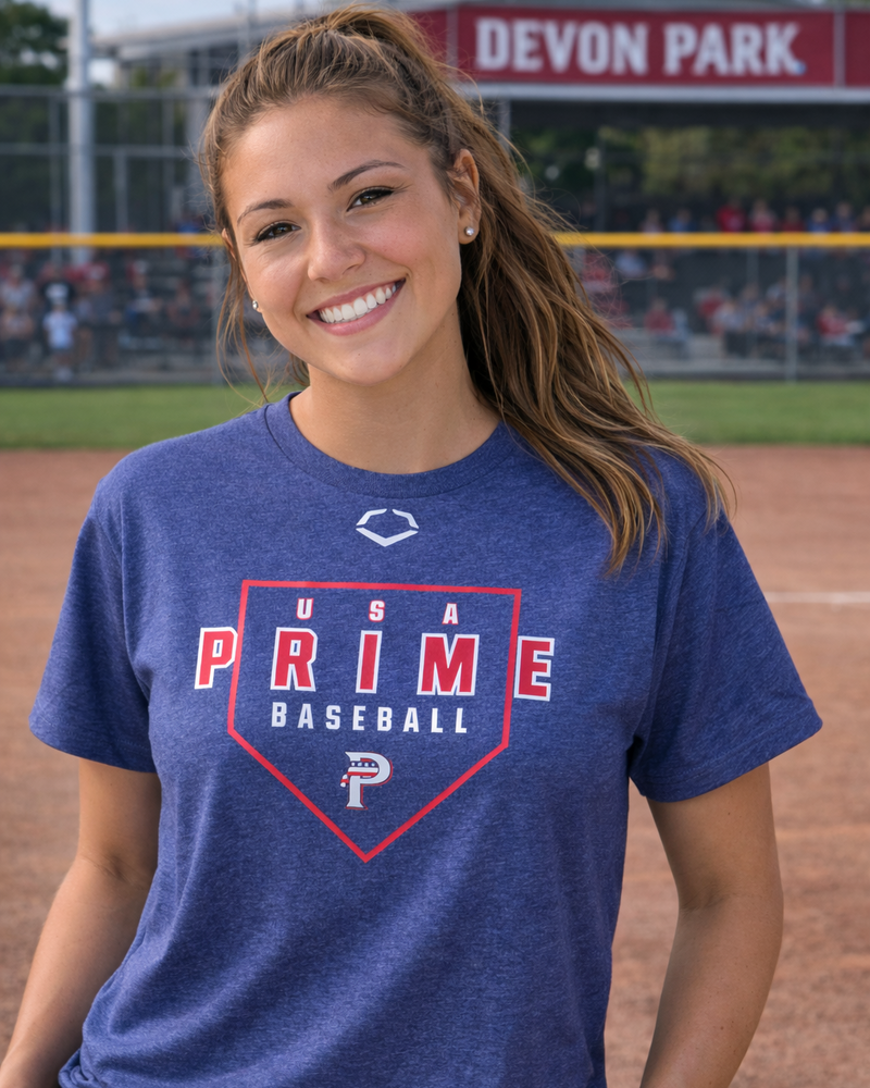 Home Plate T-Shirt - Navy